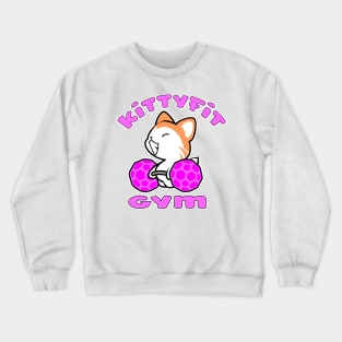 kitty Fit Gym Crewneck Sweatshirt